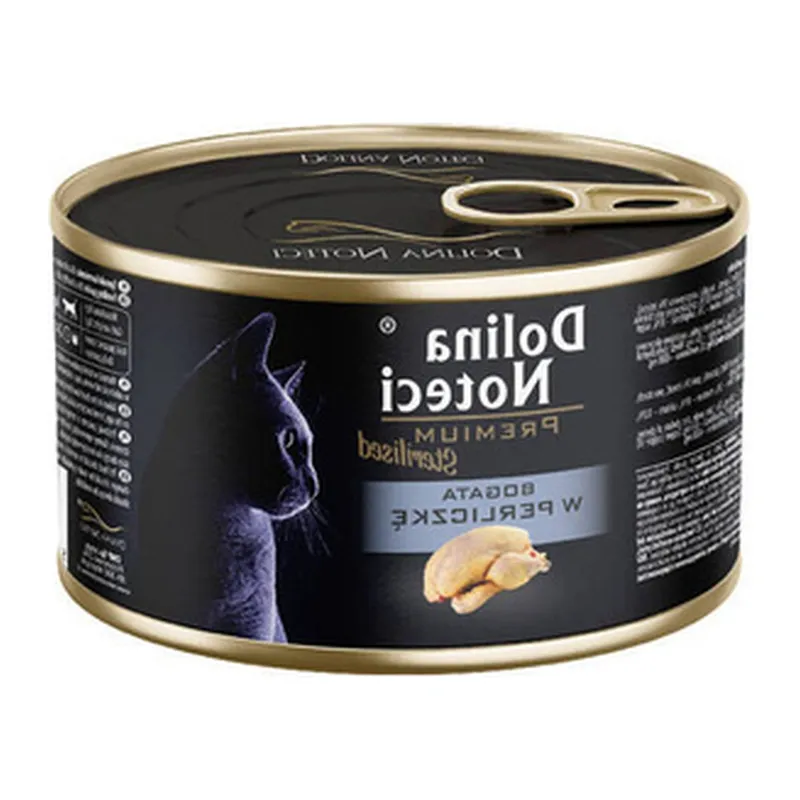 Karma Mokra Dla Kota Sterilised Z Perliczką ZOOJOY 185 g