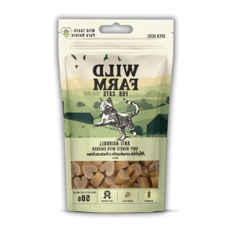Przysmak Dla Kota Z Kurczaka Bezzbożowy Naturalny ZOOJOY 50 g