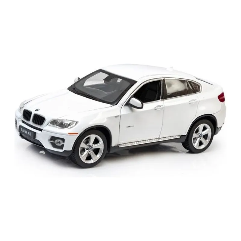 Model Samochodu Metalowy Gumowe Opony TUM-TUM BMW X6 1:24 - Biały