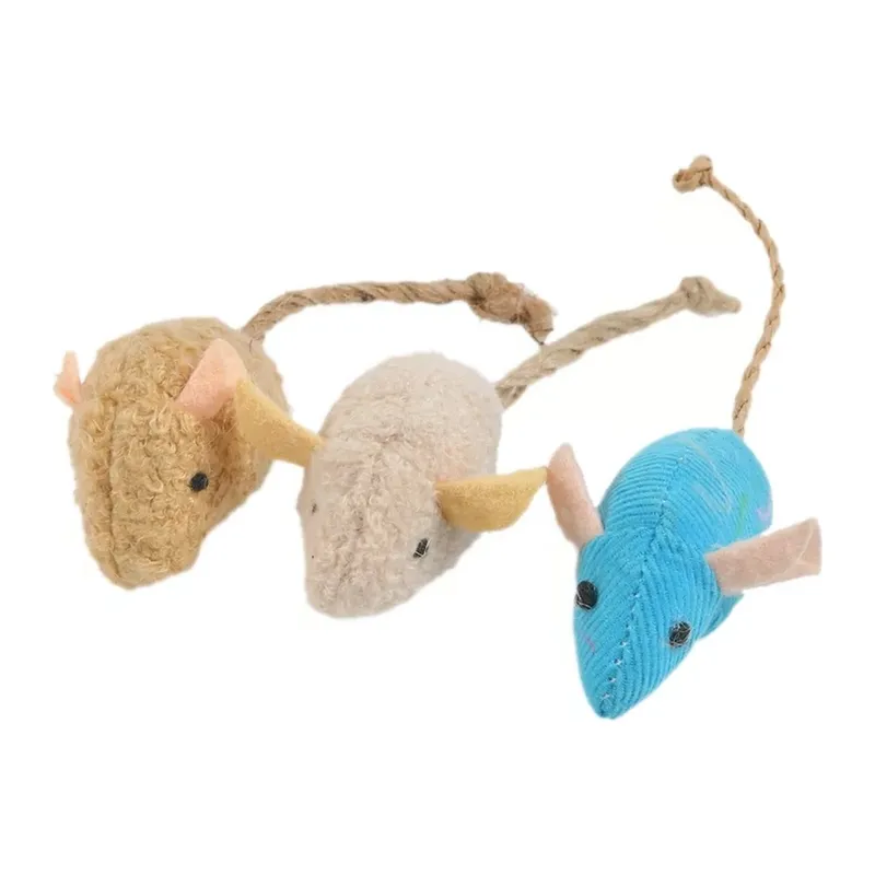 Zabawka Dla Kota Myszka Pluszowa Do Zabawy ZOOJOY Nuxie 5,5 cm