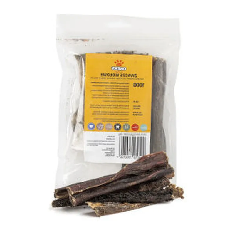 Przysmak Dla Psa Żwacze Wołowe Suszone Naturalne ZOOJOY 500 g