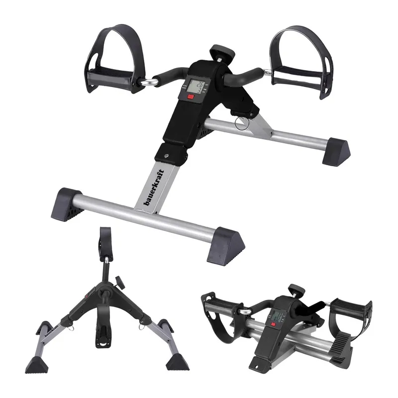 Rowerek Treningowy Rehabilitacyjny Składany 2w1 Z LCD MOVEMANIA - Czarny
