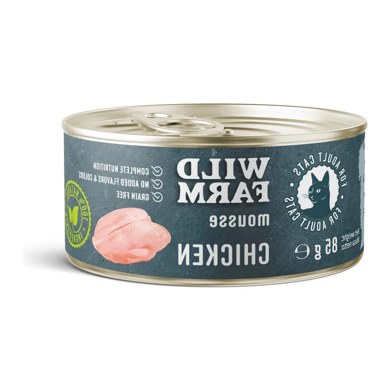 Karma Mokra Dla Kota Mus Z Kurczakiem Bezzbożowa ZOOJOY 85 g 1 szt