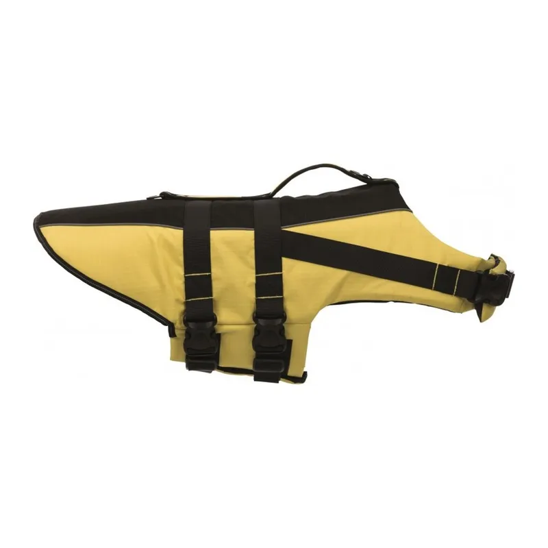 Kamizelka Ratunkowa Dla Psa Regulowana ZOOJOY 45 cm - Żółta