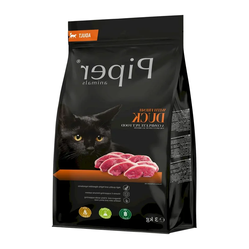 Karma Dla Kota Sucha Bezzbożowa Z Kaczką ZOOJOY Piper Animals 3 kg