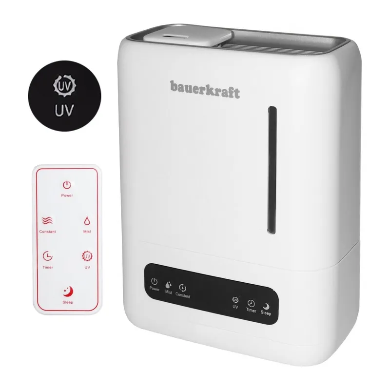 Nawilżacz Powietrza Ultradźwiękowy Z Filtrem UV Aromaterapia Pilot