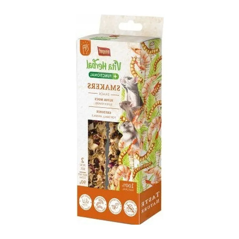 Karma Dla Ptaków Vita Herbal Smakers Super Moce 2 szt ZOOJOY