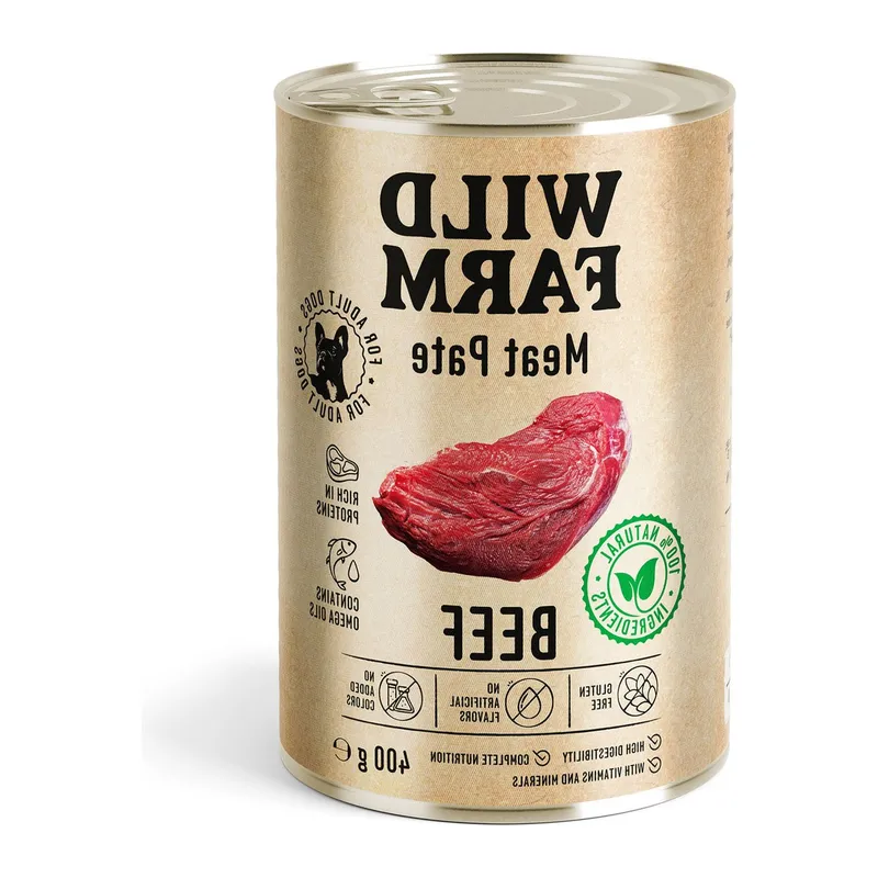 Karma Mokra Dla Psa Dorosłego Bezglutenowa Z Wołowiną ZOOJOY 400 g