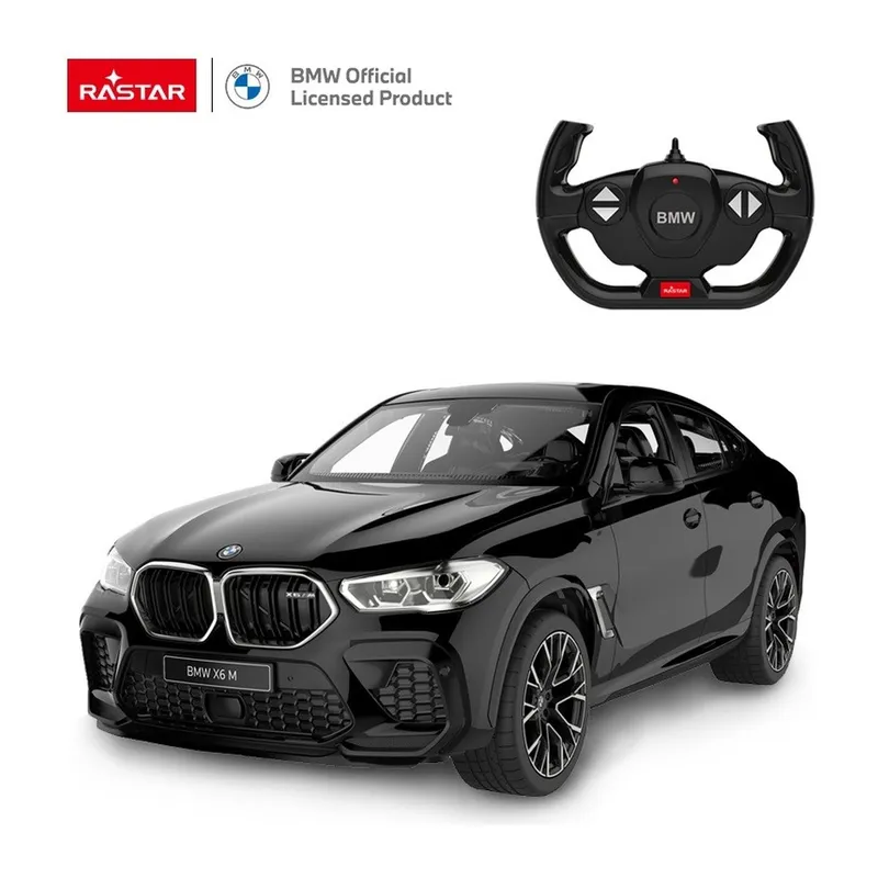Samochód Zdalnie Sterowany BMW X6 m Skala 1:14 Od 6 Lat TUM-TUM - Czarny