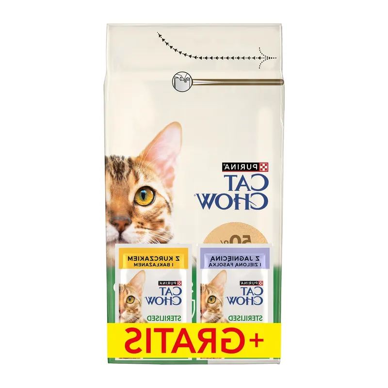 Karma Dla Kota Sterilized Z Kurczakiem Sucha 1,5 kg ZOOJOY 2 Saszetki