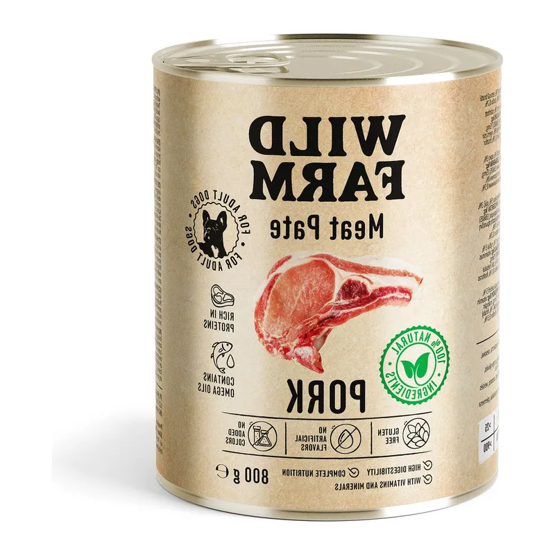 Karma Mokra Dla Psa Wieprzowina Dorosły ZOOJOY 800 g