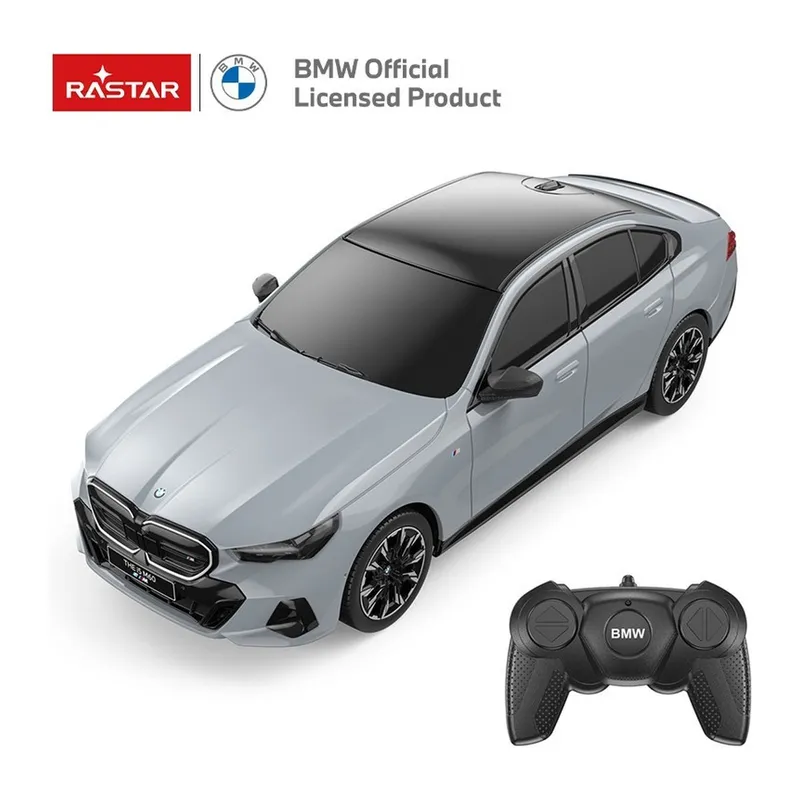 Samochód Zdalnie Sterowany Z Pilotem BMW I5 Skala 1:24 TUM-TUM - Szary