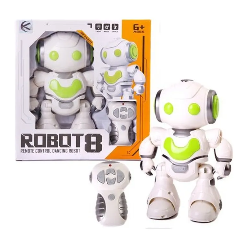 Interaktywny Robot Z Pilotem Ze Światłem I Dźwiękiem TUM-TUM 23 cm