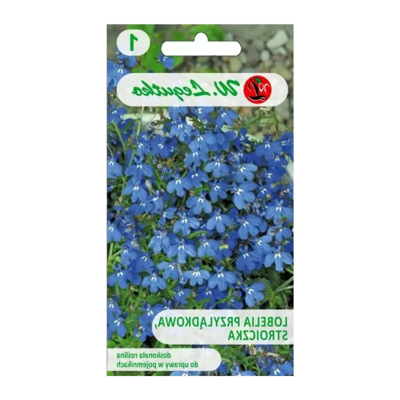 Stroiczka Lobelia Przylądkowa Roślina Ogrodowa GARDIVA 1,5 g - Niebieska