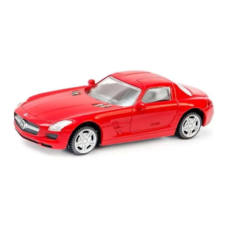 Model MERCEDES Sls 1:43 Metalowy Licencjonowany Mix Kolorów TUM-TUM
