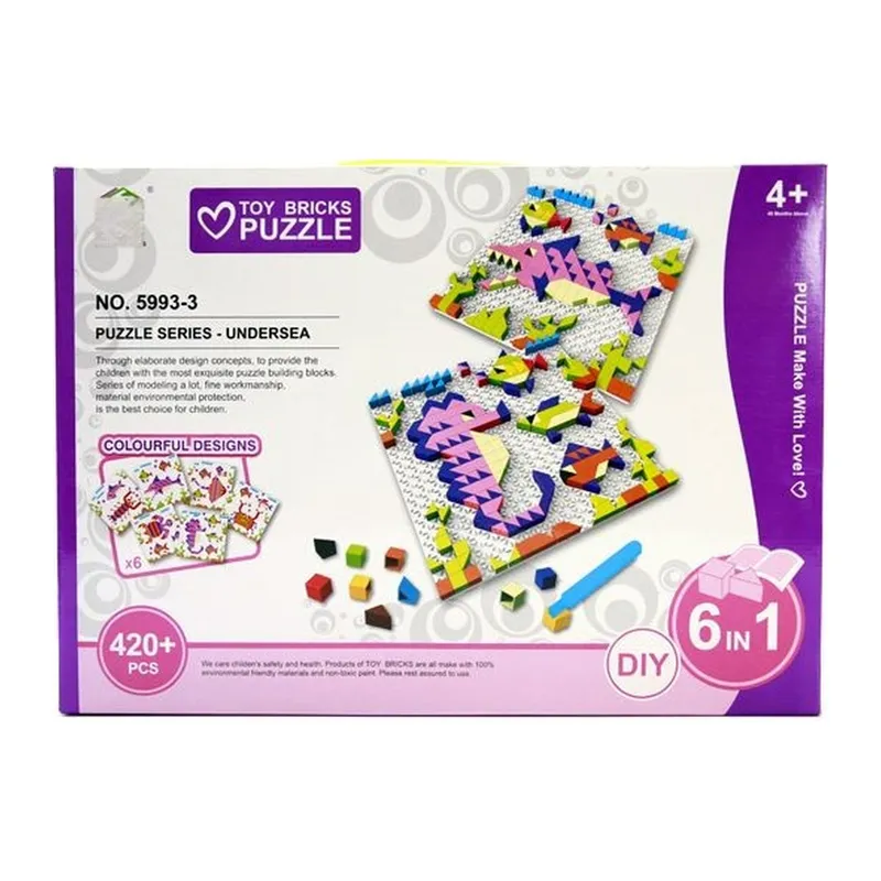 Puzzle Układanka 420 Elementów Dla Dzieci Powyżej 3 Lat TUM-TUM