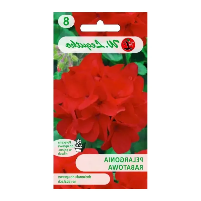 Pelargonia Rabatowa Gama F1 Kwiatowa GARDIVA 0,05 g - Czerwona