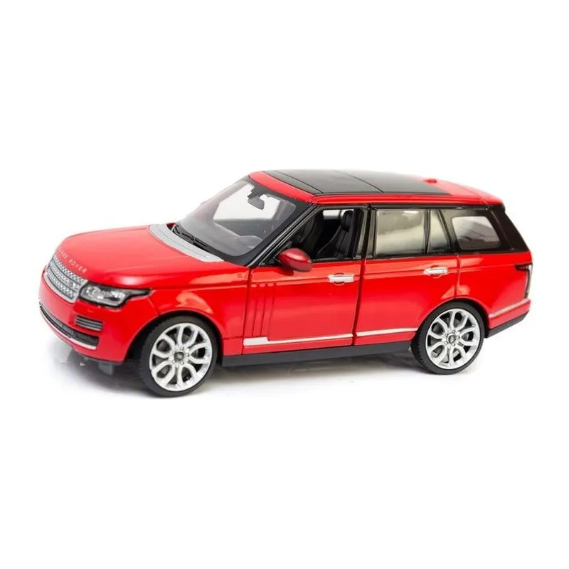Model Samochodu Gumowe Opony TUM-TUM Range Rover 1:24 - Czerwony