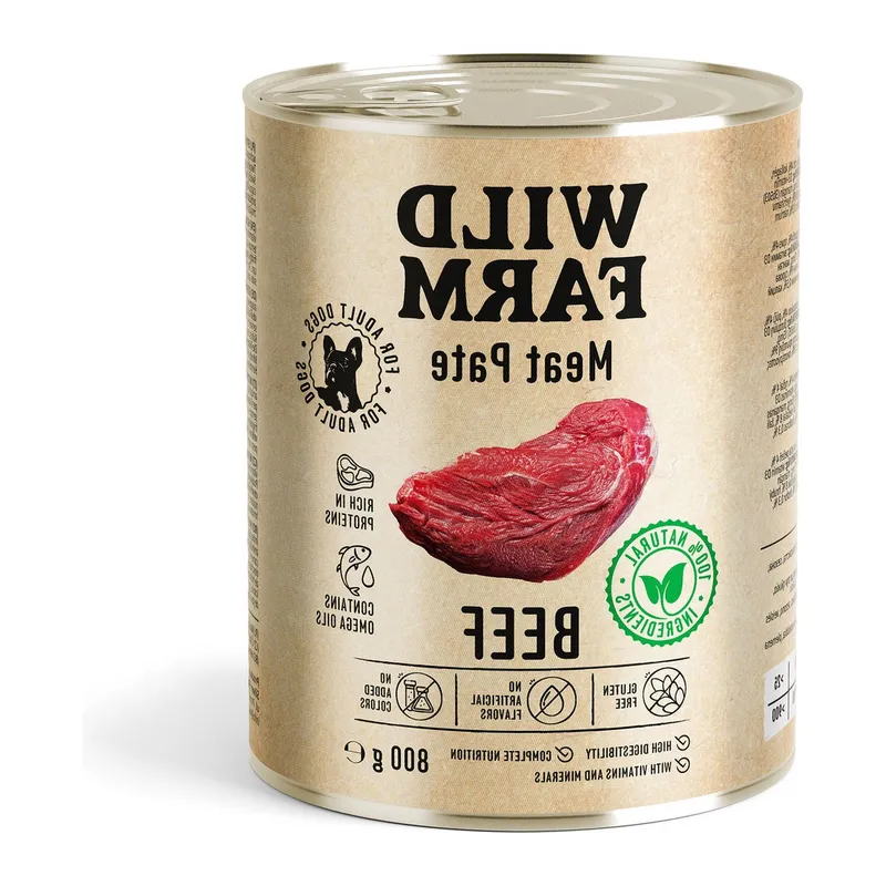 Karma Mokra Dla Psa Z Wołowiną Pełnoporcjowa ZOOJOY 800 g