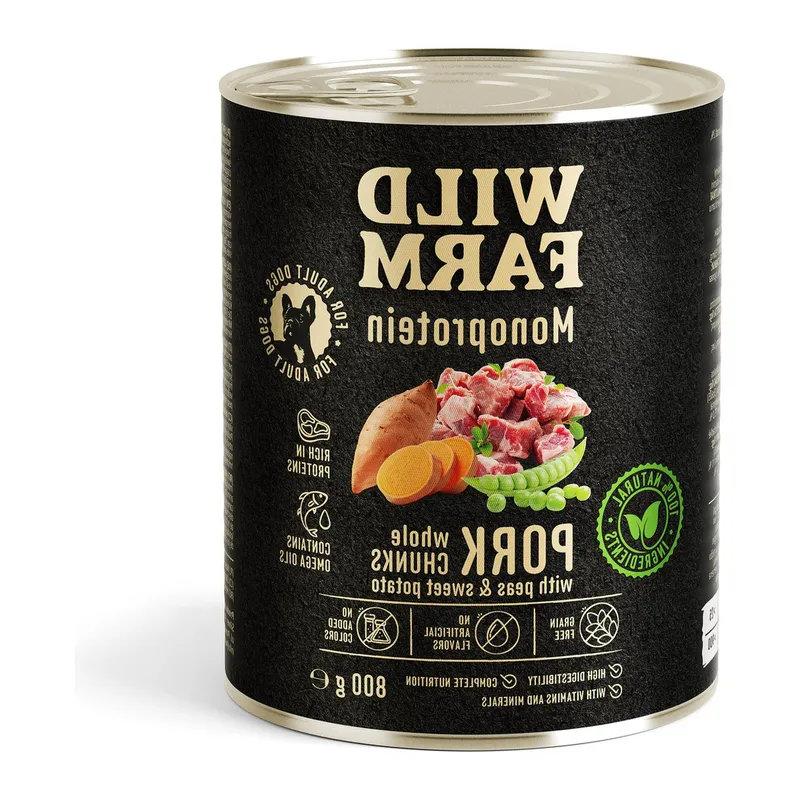 Karma Mokra Dla Psa Monoproteinowa Wieprzowina ZOOJOY 800 g