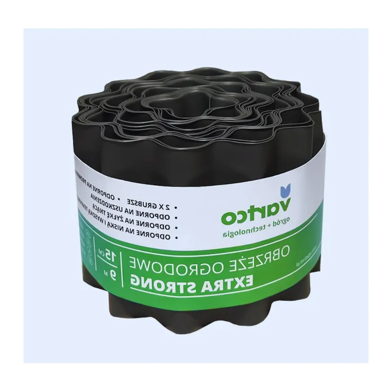 Obrzeże Ogrodowe Faliste EXTRA STRONG 15cm 9mb - Szare