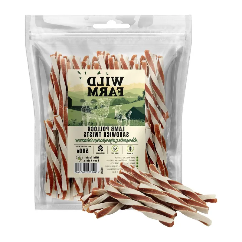 Przysmak Dla Psa Z Jagnięciną I Dorszem Bezzbożowy ZOOJOY 500 g
