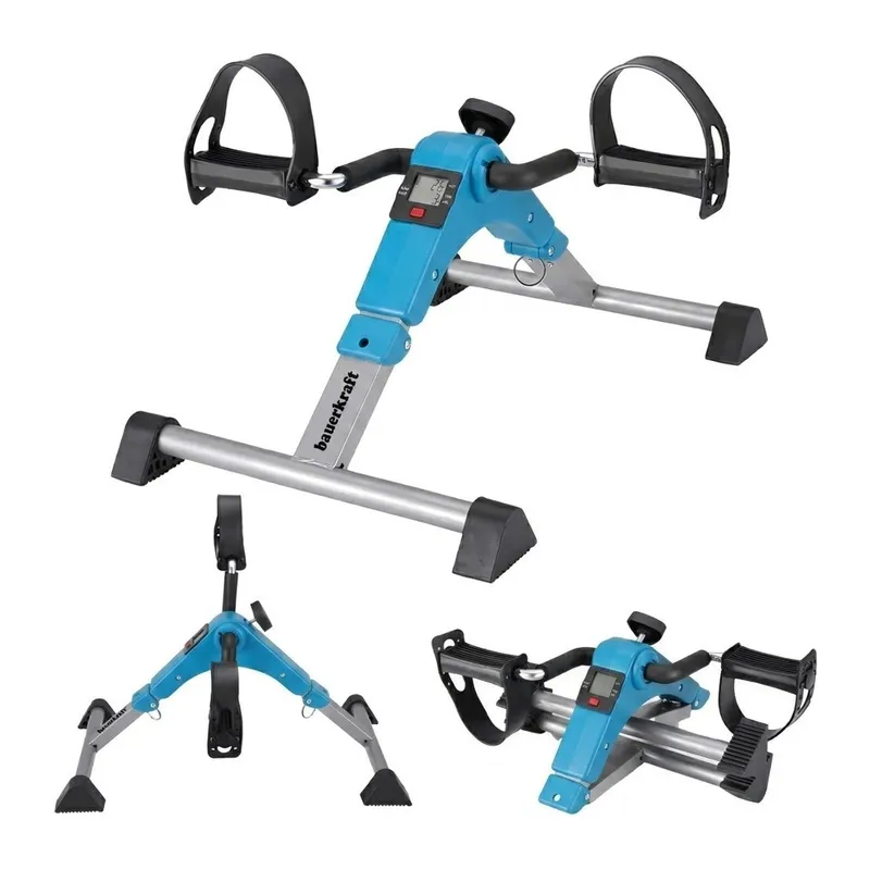 Składany Rowerek Treningowy Rehabilitacyjny 2w1 LCD MOVEMANIA - Niebieski
