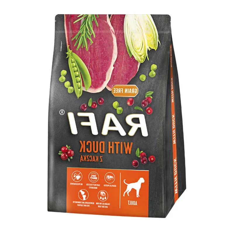 Karma Sucha Dla Psa Dorosłego Z Kaczką ZOOJOY Rafi 3 kg