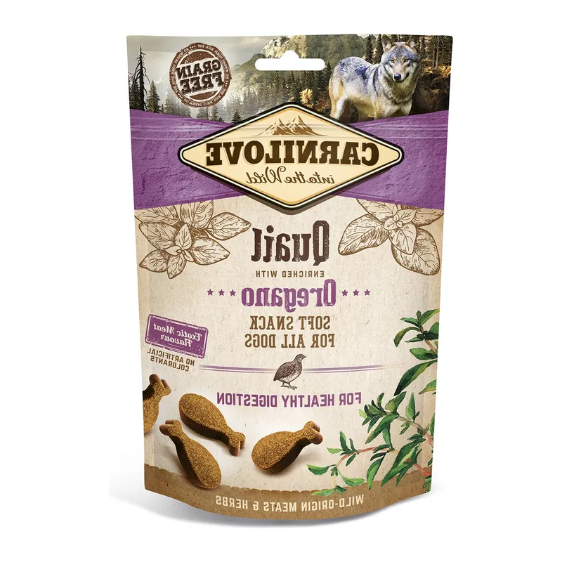 Przysmak Dla Psa Treningowy Ciastka Przepiórka Oregano ZOOJOY 200 g