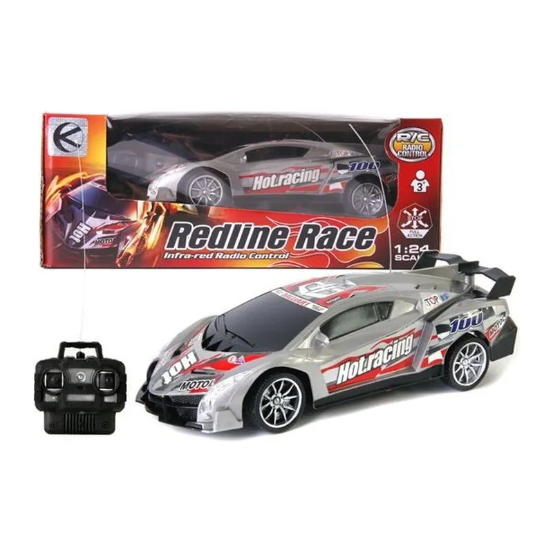 Auto Rajdowe Radiowe Kolorowe Z Efektami Świetlnymi TUM-TUM 1:24 21 cm