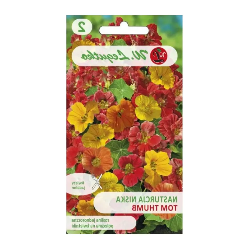 Nasturcja Tom Thumb Mieszanka Niska Barwna Nasiona GARDIVA 1,5 g