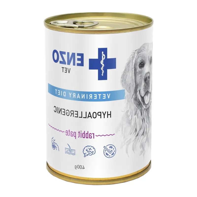 Karma Mokra Dla Psa Hipoalergiczna Królik Dla Dorosłych ZOOJOY 400 g