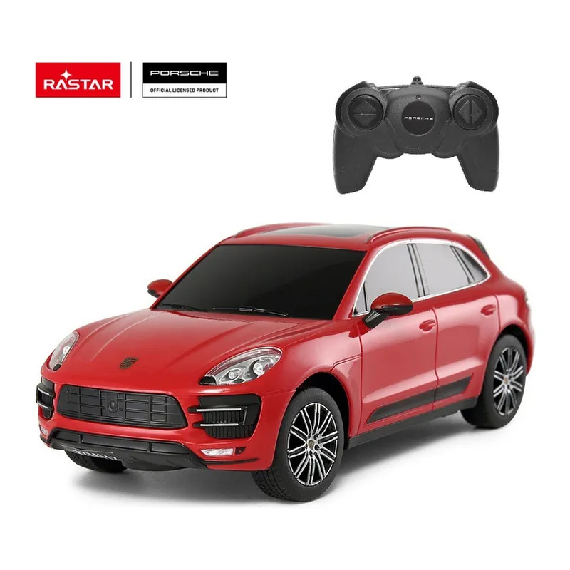 Auto Zdalnie Sterowane TUM-TUM PORSCHE Macan Turbo 1:24 - Czerwony