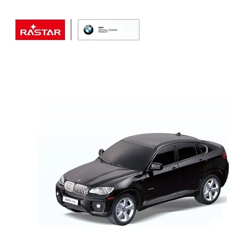 Auto Zdalnie Sterowane Gumowe Opony 1:24 TUM-TUM BMW X6 20 cm - Czarne