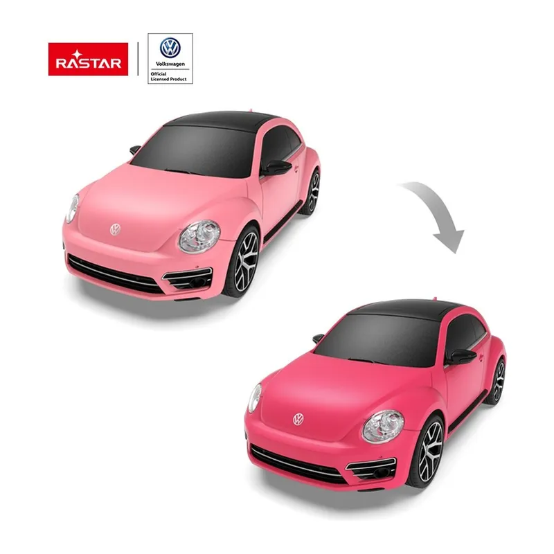 Samochód Zdalnie Sterowany Zmienia Kolor UV 1:24 TUM-TUM VW Beetle