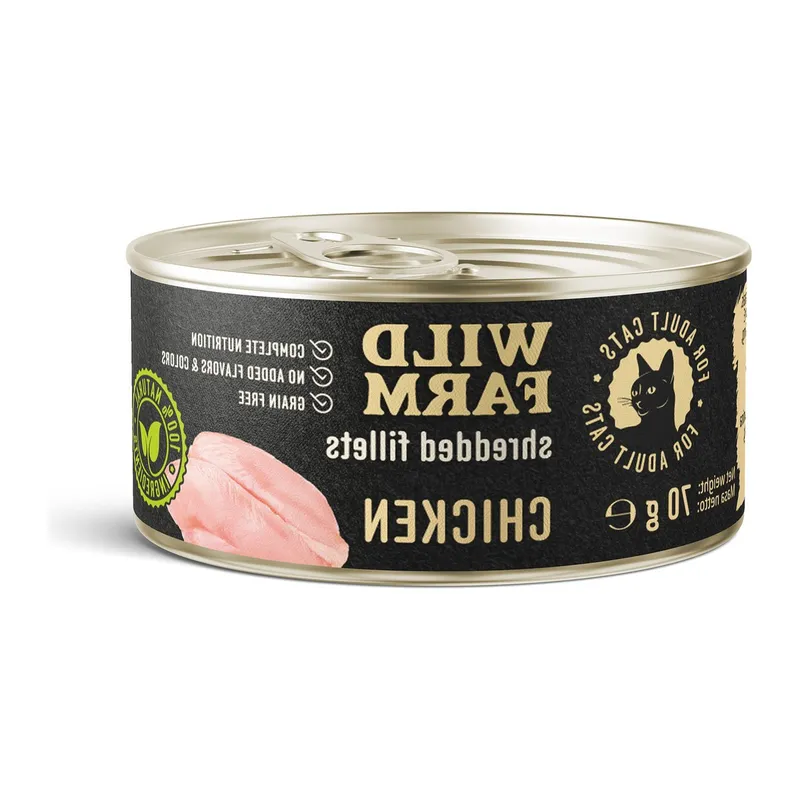 Karma Mokra Dla Kota Filet Z Kurczaka Bezzbożowa ZOOJOY 70 g