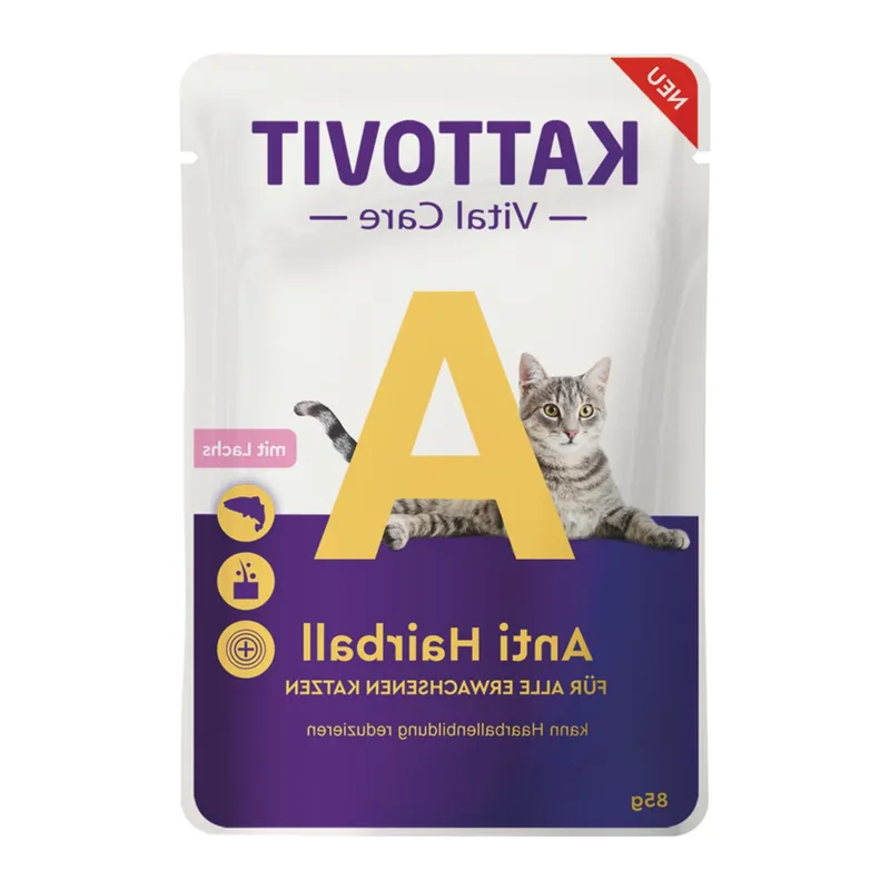 Karma Mokra Dla Kota Anti Hairball Z Łososiem ZOOJOY 85 g 1 szt