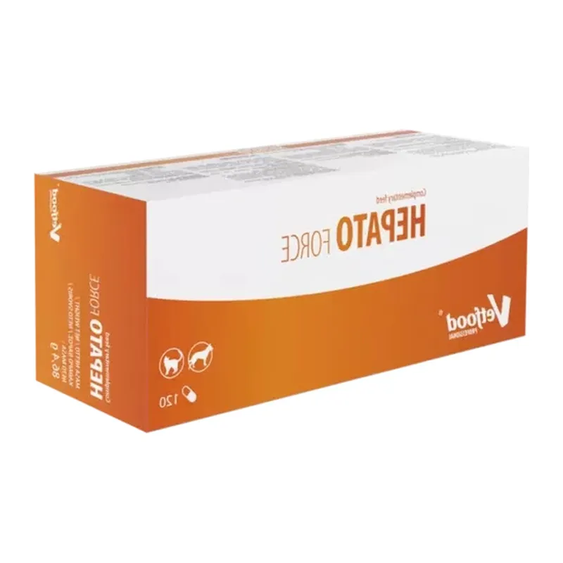 Suplement Na Wątrobę Dla Psa I Kota 120 Kaps ZOOJOY Vetfood Hepatoforce