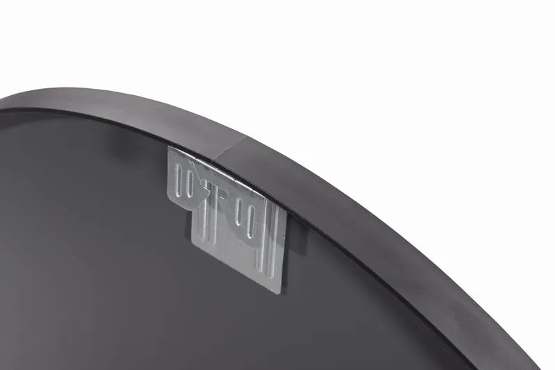 Lustro 70cm Rama MEBLIVA - Czarna