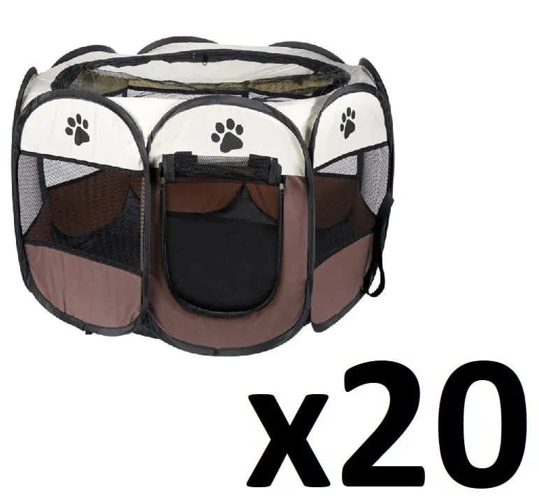 Kojec Dla Psa/Kota 74x74x43cm - Brązowy ZOOJOY 20 szt