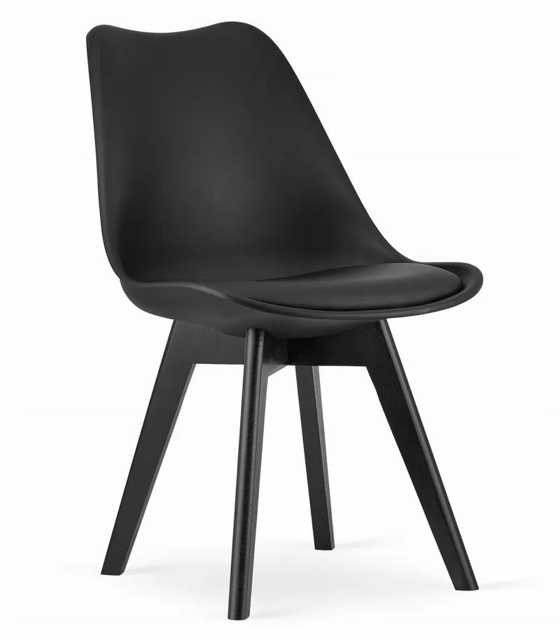 Zestaw Stół Prostokątny 120x80cm Craft + 4 Krzesła MARK MEBLIVA - Czarne