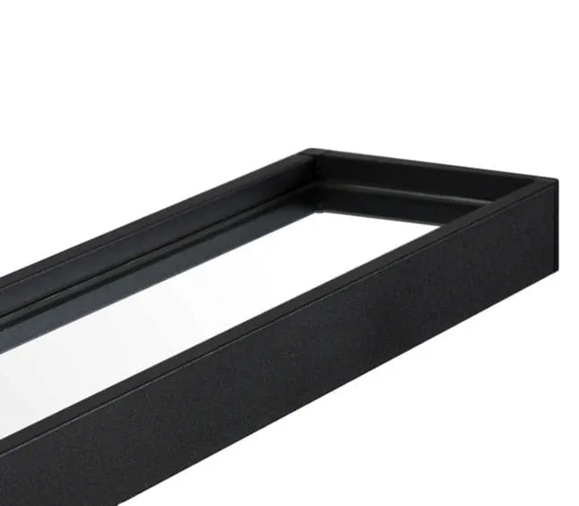 Lustro Z Półką 70cm MEBLIVA - Czarne