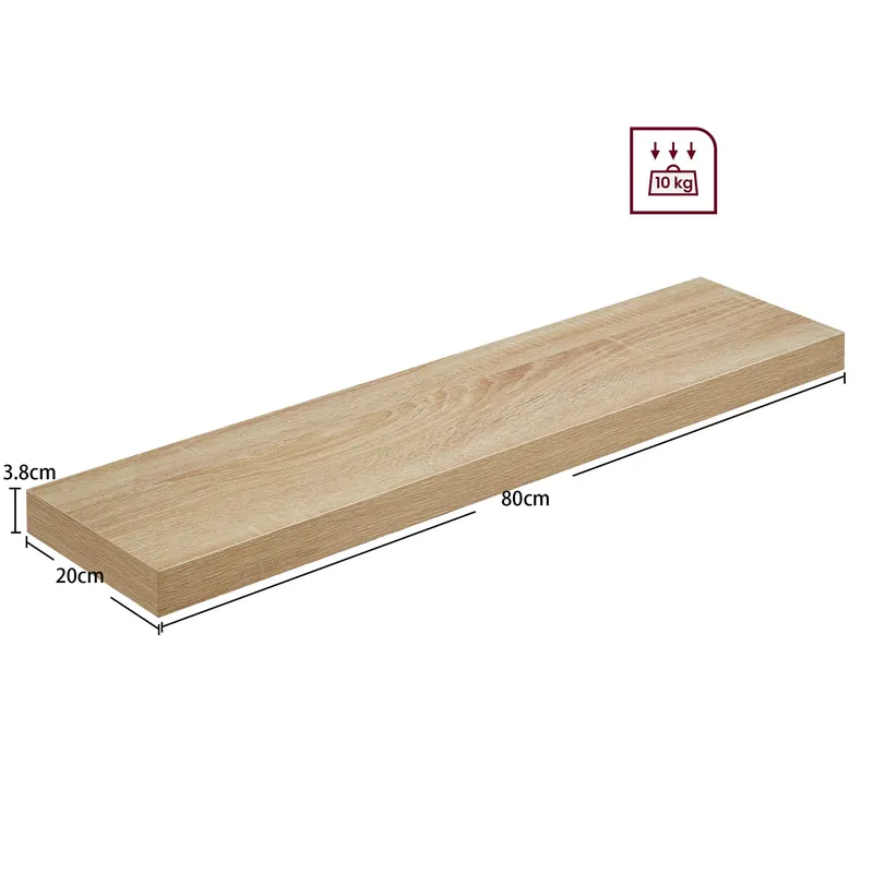 Półka 80cm - Sonoma MEBLIVA