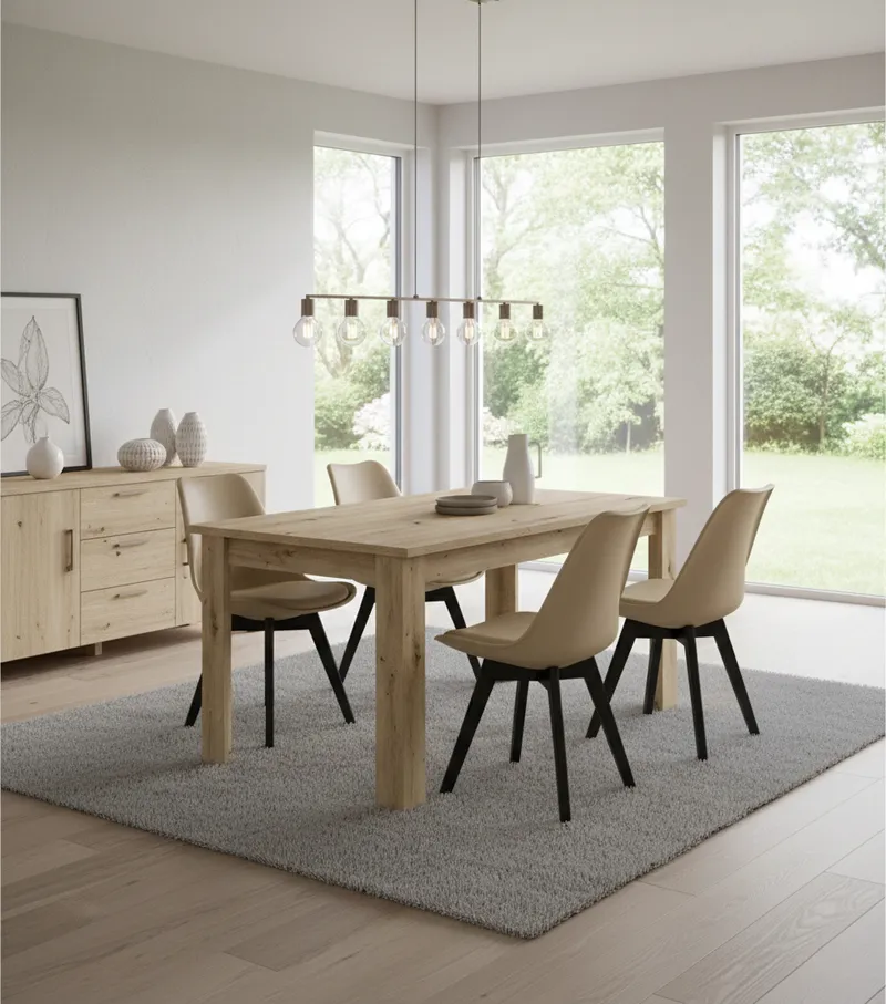 Stół NP 120x80 Artisan Nogi Artisan MEBLIVA