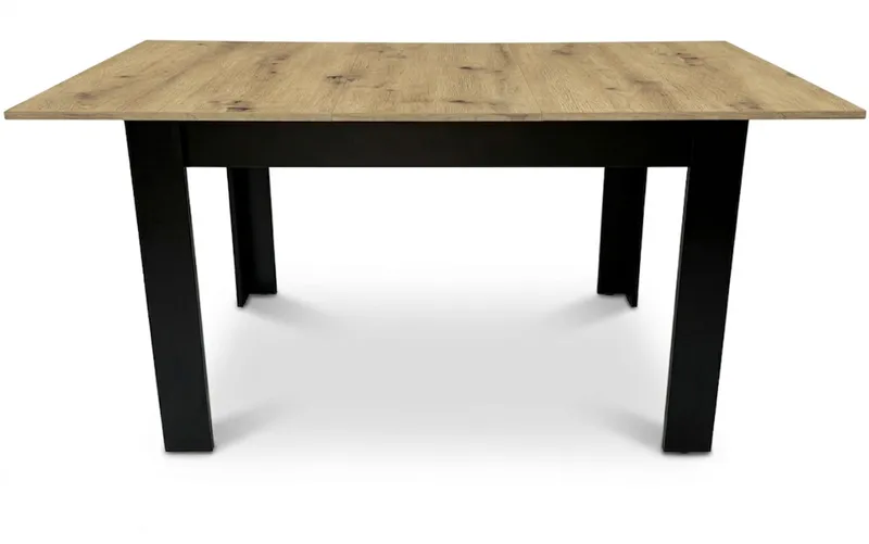 Stół NP 120-160X80 Artisan Nogi MEBLIVA - Czarne