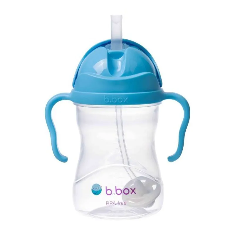 Bidon Ze Słomką 240ml Borówk. BBOX