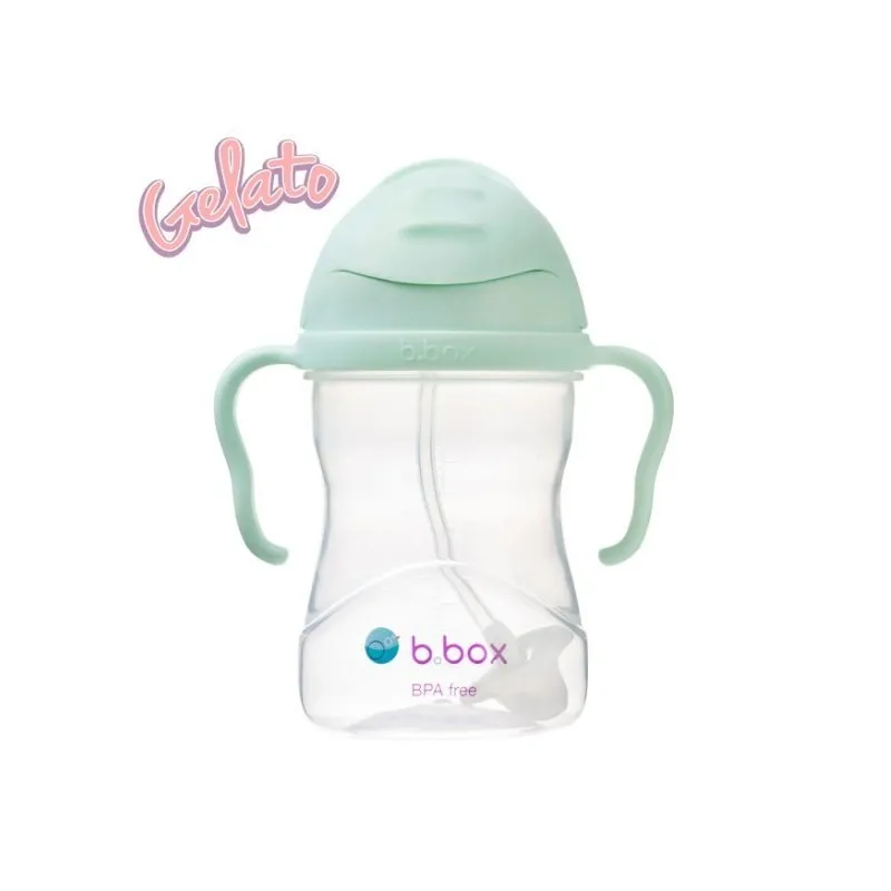 Bidon Ze Słomką 240ml Pistac. BBOX