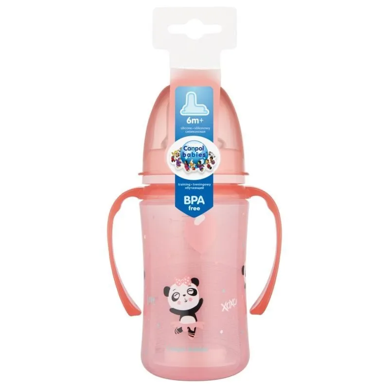 Kubek Niek Easystart 240 Róż CANPOL BABIES