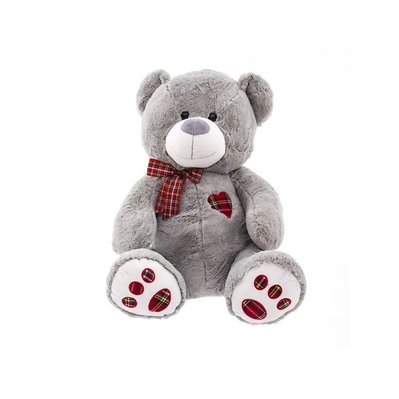 Miś Plusz DN15-0013-50 Grey EUROBABY ZABAWKI