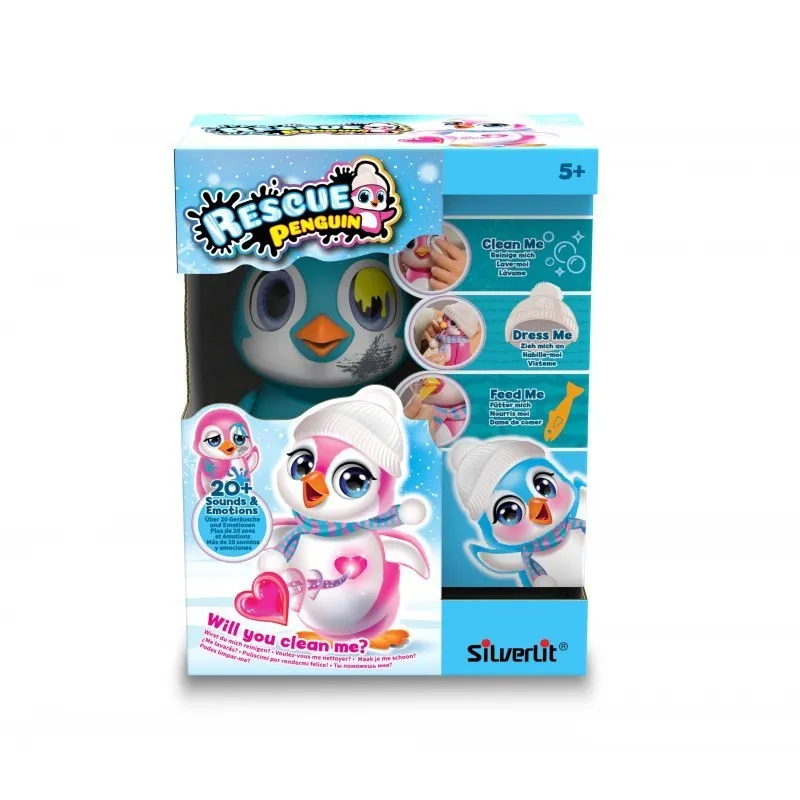 Rescue Penguin DUMEL - Niebieski